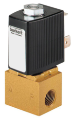 VÁLVULA SOLENOIDE DE LATÓN 6011 BURKERT