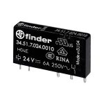 RELÉ GENERADOR PROPÓSITO SPDT 6A 24V 34.51.7.024.0010 FINDER