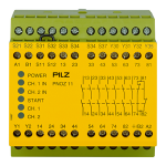 RELEVADOR DE SEGURIDAD PNOZ 11 24 V CA 24 V CC 7 N/A 1 N/C PILZ