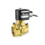 Válvula Skinner Modelo 73218BN64N00 serie Skinner 2/2 Pilotada Parker