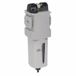 Una imagen macro (primer plano) de un filtro P32 donde se vea claramente el vaso y el elemento filtrante interno. Sería ideal que la imagen transmita una sensación de "limpieza" técnica y alta ingeniería.