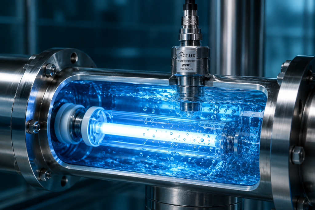 Un reactor UV que no cumple los criterios metrológicos de DVGW W294 no obtiene certificación de exportación — y puede entregar agua fuera de dosis sin activar ninguna alarma. Conoce qué exige la norma y qué instrumentación lo resuelve.