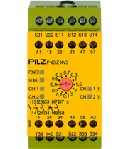 RELEVADOR DE SEGURIDAD PILZ PNOZ XV3 3-24 VCD