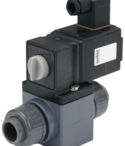 VÁLVULA SOLENOIDE DE 22 VÍAS DE PLÁSTICO PARA FLUIDOS AGRESIVOS BURKET TIPO 0331