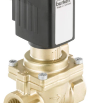 Válvula solenoide normalmente abierta de latón Burkert Tipo 6281 EV